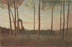 Landskapet til Villa Borghese, 1906